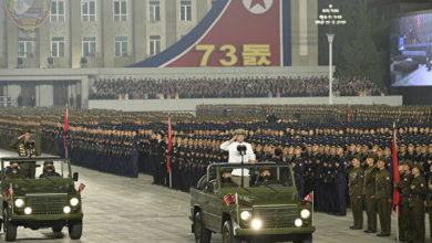 Photo of Parada militară în cinstea celor 73 de ani de la fondarea Coreei de Nord