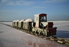 Photo of Producția de sare roz în Crimeea
